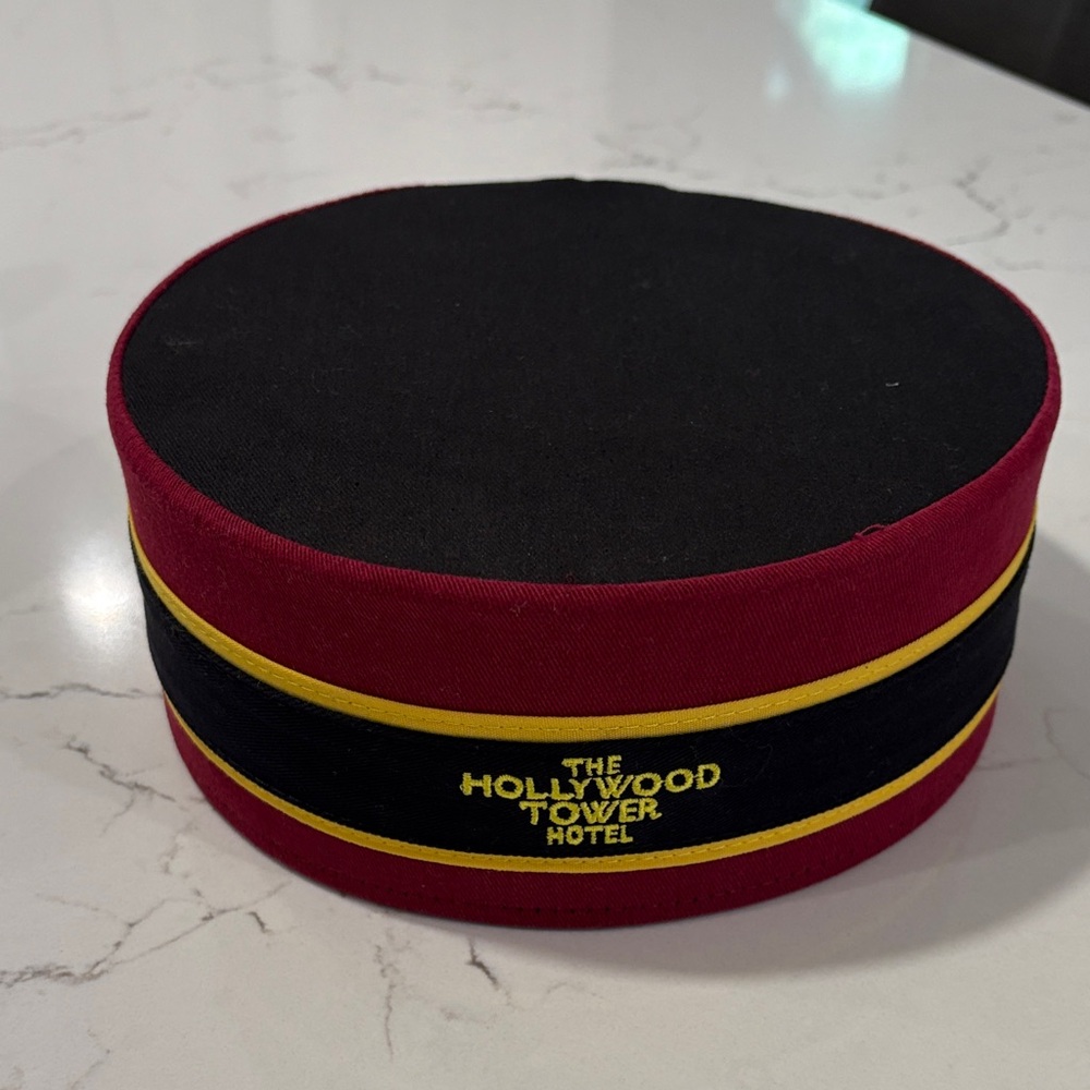 Disney Hollywood Tower Hotel Bellhop Hat 👻